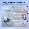 thumbnail image 4 of VEAT00L Open-Ear Headphones, Wireless Clip on Earbuds with Digital Display Charging Case 68 Hours Playtime, 4 of 9