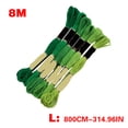 thumbnail image 2 of XYAIYT Premium 8.7 Yard Embroidery Thread Set for Crafting 6 Skeins for Knitting,Sewing,DIY Projects Ideal for Beginners Experts Alike, 2 of 4