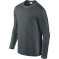 thumbnail image 5 of Gildan Mens Soft Style Long Sleeve T-Shirt, 5 of 5