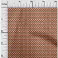 thumbnail image 1 of oneOone Viscose Jersey Fabric Small Motif Ikat Print Sewing Fabric BTY 60 Inch Wide, 1 of 5
