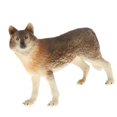 thumbnail image 4 of Simulation Animals Model Figure Kids Educational Toy Decor Toy Animal Animal Toy Animal Figure Brown Wolf, 4 of 8