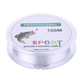 thumbnail image 1 of 100m Bass Carp Fishing Line Line DIY Fishing Rod Wear Resisting Nylon Fishing Cable DIY Fishing Rod Thread Monofilament Fish Cord, 1 of 9