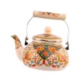 thumbnail image 3 of GROWTH TANK Enamel Tea Kettle 2.5L Teakettle Hot Water Tea Kettle for Home Camping B, 3 of 9
