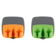 thumbnail image 1 of Miangastore Double Fingers Grip Peeler Portable Lightweight 2Pcs 2.6X1.4X2.6In, 1 of 8