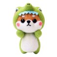 thumbnail image 1 of EQWLJWE Peluche Faite à la Main Motif Chat Mignon Matériel de Production en Laine Poke Fait Main, 1 of 8