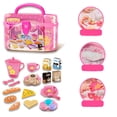 thumbnail image 2 of Pretend Cooking Games Play Kitchen Accessories Pretend To Play Food For Children's Kitchen Portable Toddler Games With Suitcase, 2 of 9