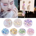 thumbnail image 2 of Paillettes de Sirène Ovales Décoratives Multicolores Portables pour Usage Quotidien, 2 of 12