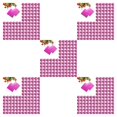 thumbnail image 2 of QualitChoice 100 Square Aluminum Foil Wrappers for Chocolate Sweets Candy Confectionery pink 5Set, 2 of 6
