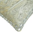 thumbnail image 2 of Pillow Case Custom, Silver 14"x14" (35x35 cm) Pillow Covers, Jacquard Silk Crystals Throw Pillows For Sofa, Abstract Pattern Modern Style - Crystal Avatar, 2 of 3