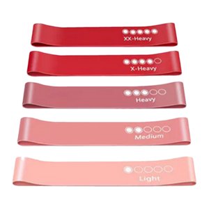 Hearth & Gear High Elasticity Latex Resistance Band Yoga Fitness Elastic Ring Pound Strength Training Band Lifting Leg Shaping Ring Unisex Sports Tension Band Bolsters Exercise Exercise Rings with