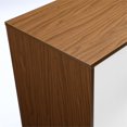 thumbnail image 2 of 44 inch Assymetrical Acorn and White Buffet TV Stand, 2 of 4