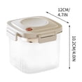 thumbnail image 3 of Vacuum Sealed Jar For Miscellaneous Grain Storage Kitchen Food Plastic Transparent Storage And Storage Jar -proof Sealed Box For Five Grains, 3 of 7