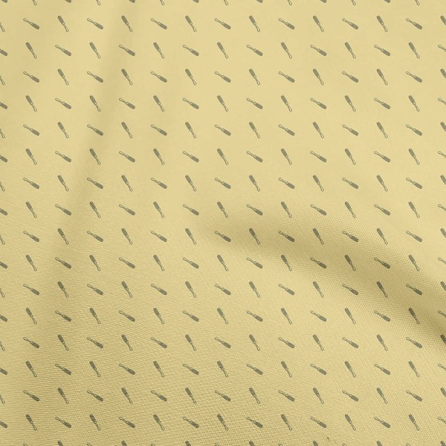 oneOone Polyester Spandex Yellow Fabric Retro Tools Craft Projects Decor Fabric Printed By The Yard 56 Inch Wide