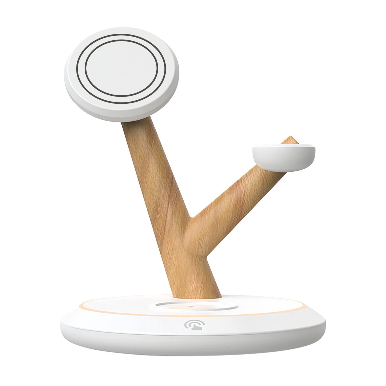 RYRDWP 15W Magnetic Three-in-one Tree Wireless Charger Is Suitable For Various Models Of Mobile Phones, Headsets, Smart Watches, Fast Mobile Phone Chargers