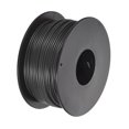 thumbnail image 1 of Uxcell 24AWG Stranded Wire Hookup 30M/100ft Black, Electrical Wire UL1007 Spool, 1 of 6