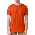 thumbnail image 2 of Hanes T-Shirts à Col Ras du Cou ComfortSoft pour Hommes, Lot de 4, 3TG, Orange, 2 of 5