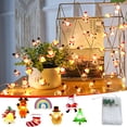thumbnail image 1 of Vaidha Christmas Decoration Lights Snowman Santa Claus Decoration Light String Led Copper Wire Light String, 1 of 2