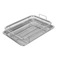 thumbnail image 4 of PENIKOKO 2pcs Crisper Tray for Oven Stainless Steel Frying Tools for Home Cooks, 4 of 7
