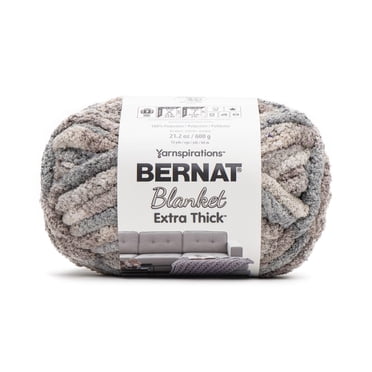 Bernat® Blanket Extra Thick™ #7 Jumbo Polyester Yarn, Dove 21.2oz/600g 72 Yards