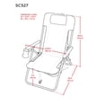 thumbnail image 3 of Rio Original Steel Backpack Chair, 3 of 4