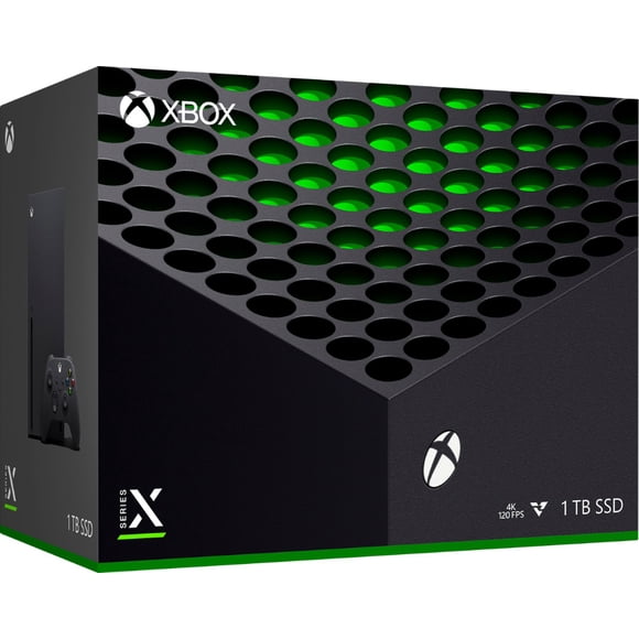 Ensemble Console de Jeu X 2020 le Plus Récent - Xbox Noire 1TB SSD avec Étui pour Manette Xbox