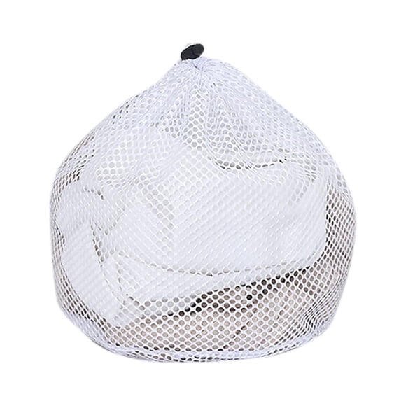 Binwennn Reusable Drawstring Laundry Bag Machine Wash Laundry Bag Mesh Bag Laundry Net Bath Towels Set Bathroom Shelves for Towels Paper Towels Holder Paper Towel Holder under Cabinet over The Door