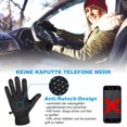thumbnail image 4 of Gants d'Hiver Chauds Résistants au Froid Gants à Écran Tactile Gants de Course pour Hommes Femmes, 4 of 10