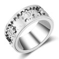thumbnail image 1 of JFBUJC Bague d'Engrenage Rotative en Acier Inoxydable Machinerie Vent Concepteur Bague de Décompression, 1 of 4