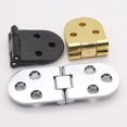 thumbnail image 3 of Abbracc 4Pcs Stainless Metal Furniture Hinges 180 Degree Rotation Black, 3 of 9