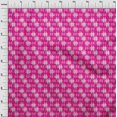 thumbnail image 3 of oneOone Cotton Flex Fabric Check Kasuri Print Sewing Fabric BTY 40 Inch Wide, 3 of 4