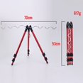 thumbnail image 2 of Retractable Fishing Bracket Tripod Aluminum Foldable Fishing Rod Pole Holder, 2 of 8