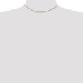 thumbnail image 2 of 14k Yellow Gold 14 Inch 1.3mm Rope Chain Necklace Pendant Charm, 2 of 9