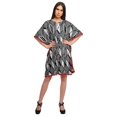 thumbnail image 3 of Moomaya Robe Courte de Caftan de Plage, Robe de Couverture Imprimée, Kaftan pour Femmes, Tenue de Plage, Couverture, 3 of 4