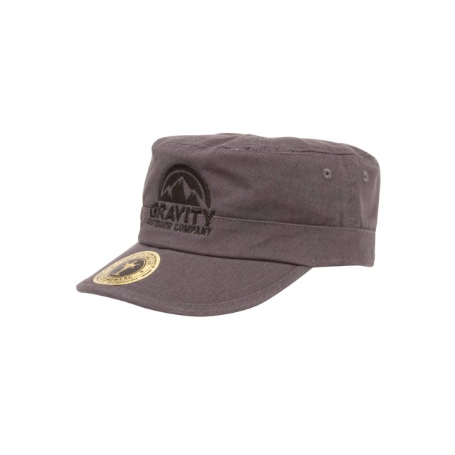 Gravity Outdoor Adjustable Cadet Hat, Grey/Black