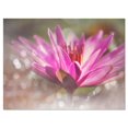 thumbnail image 1 of Design Art Pink Lotus on Abstract Background Canvas Print, 1 of 3