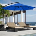 thumbnail image 4 of LSLJS Garden Umbrella Outdoor Stall Umbrella Beach Sun Umbrella Replacement Cloth 118 Inch Diameter with 8 Bones, Portable Windproof Compact Travel Umbrella, 4 of 4