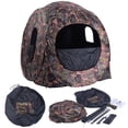 thumbnail image 1 of Costway Portable Hunting Blind Pop Up Ground Camo Enclosure Weather Resistant, 1 of 9