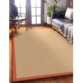 thumbnail image 3 of Tapis Athena sisal et orange brûlé de 5 pi x 8 pi, 3 of 7