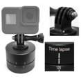 thumbnail image 2 of Time-lapse Gimbal Caméra d'Action Rotation 360 Degrés Délai 60 Minutes Rotation Automatique Gimbal pour Hero/9/8/5 Minuterie, Facile à Utiliser, 2 of 6