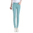 thumbnail image 1 of Kcodviy Women High Rise Jean Women Pants for Work Casual Classic Solid Color Ankle Women Business Casual Pants Petite Jeans Casual Regular Tight Crop Pants for Women Casual Summer Fitting Jeans, 1 of 8