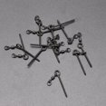 thumbnail image 2 of 20Pcs Carp Fishing Screws With D-Rig Swivel Ring For Piercing And Holding Large Shenzhuyue, 2 of 10