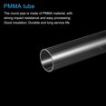 thumbnail image 4 of Unique Bargains Tuyau Acrylique Transparent Rigide Tube Rond 42mm ID 45mm OD 6 Pouces pour Lampes et Lanternes Système de Refroidissement par Eau, 4 of 6