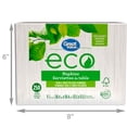 thumbnail image 4 of Great Value ECO, 250 serviettes de table blanches, 4 of 4