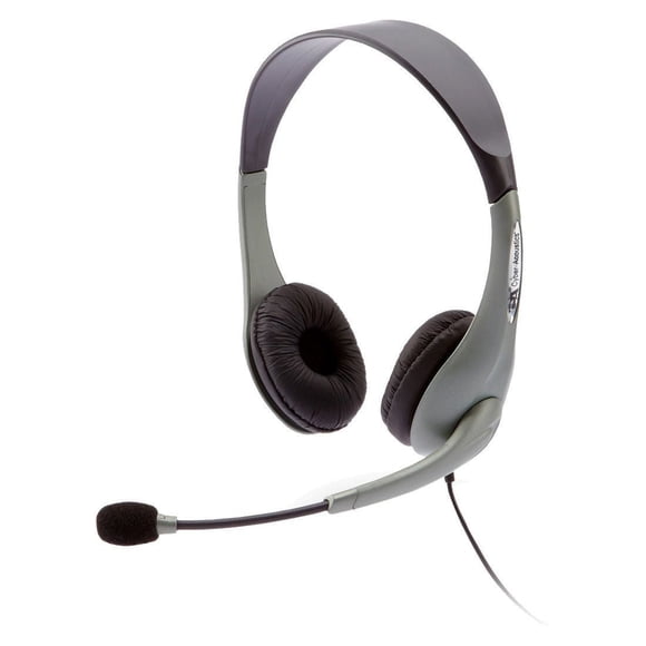 Casque stéréo USB supra-auriculaire Cyber Acoustics (AC-851B) - Noir