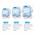 thumbnail image 3 of Camping Water Tank With Faucet Emergency Water Storage For Outdoor Camping Hiking, 3 of 9
