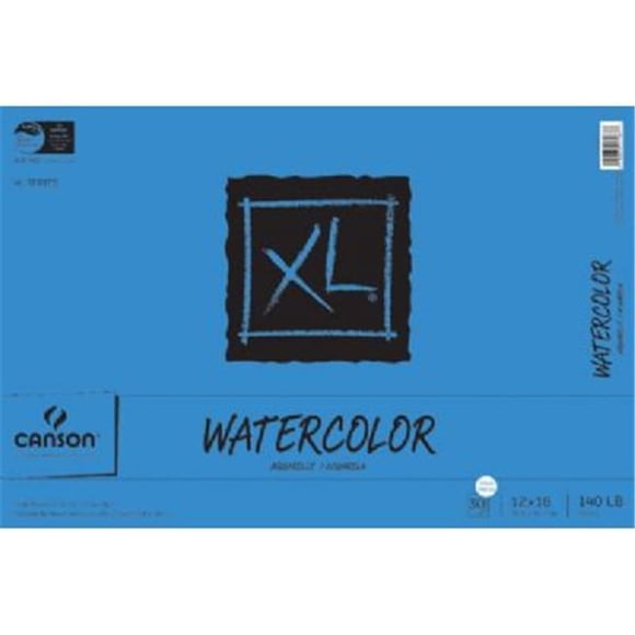 Canson C100510943 12 Po x 18 Po Feuille de Pressage à Froid Aquarelle