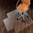 thumbnail image 3 of CNKOO Office Chair Mat for Carpet – Computer Desk Chair Mat for Carpeted Floors – Easy Glide Rolling Plastic Floor Mat for Office Chair on Carpet for Work  Home  Gaming with Extended Lip, 3 of 9