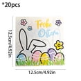thumbnail image 3 of BAOPAI Easter Bunny Printed Paper Napkins Disposable Party Dinner Towels 20 Count for Restaurant Decorations, 3 of 6