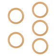 thumbnail image 2 of BELOVING Air Pump Piston for Air Compressor Upgrade Rubber Piston 5Pcs 1100W Yellow, 2 of 9