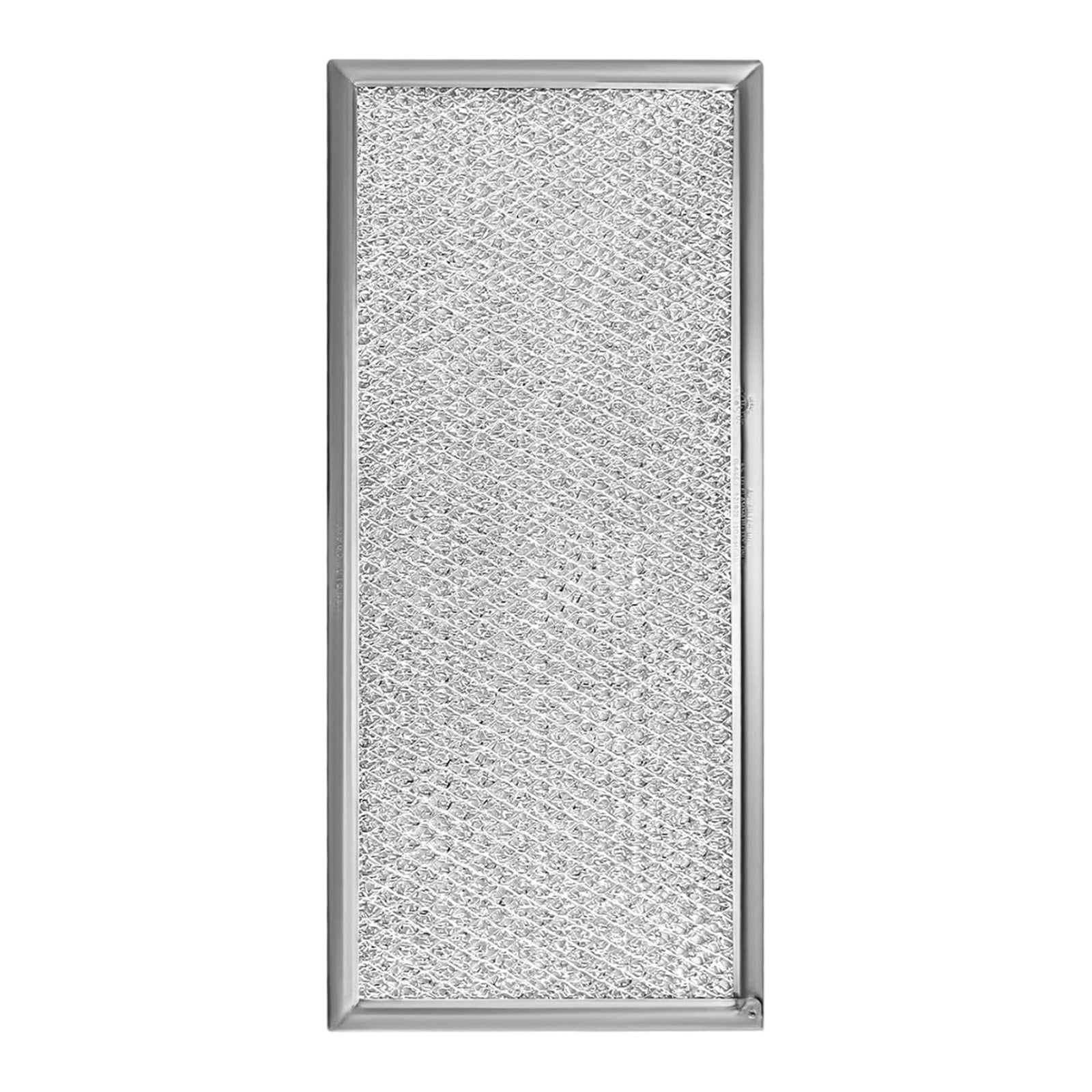 JIAHAOO Microwave Grease Filter W10208631 for Whirlpool Amana Maytag Ovens 12.9x5.75in Aluminum Activated Carbon Filter